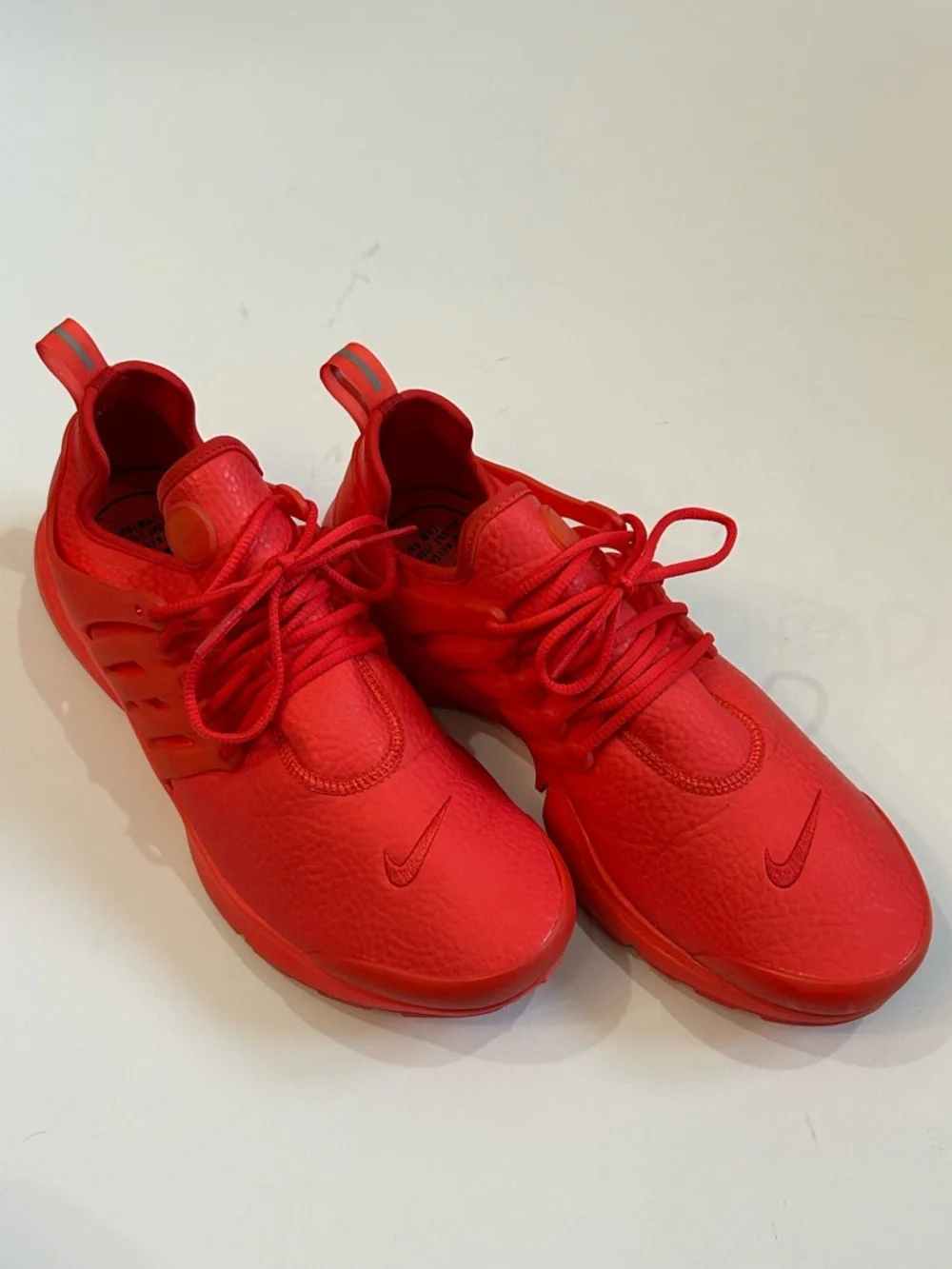 NIKE Air Presto Premium ‘University Red’ (878071-809)-Women’s size 10/Men’s 8.5 - Picture 7 of 9